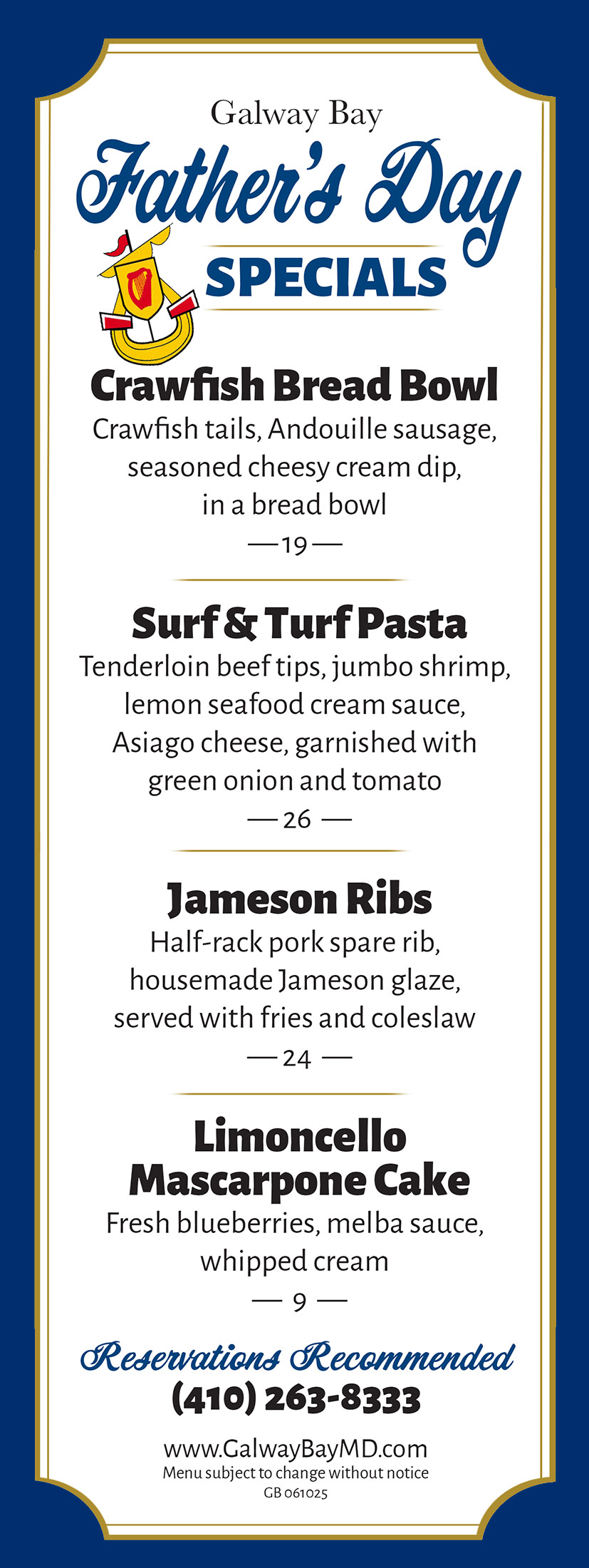 DinnerSpecials FathersDay2025GB LTR2UP 061025 WEB
